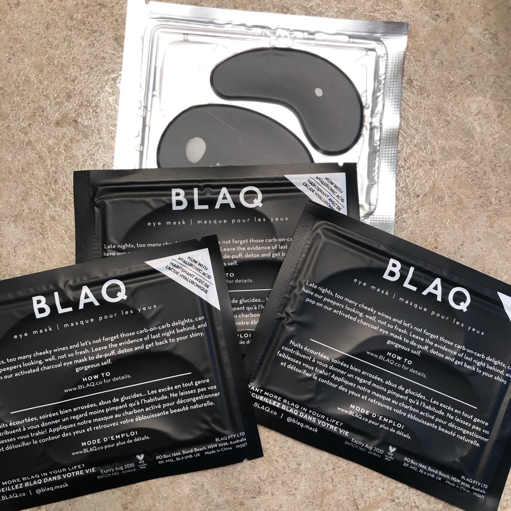 Blaq eye mask